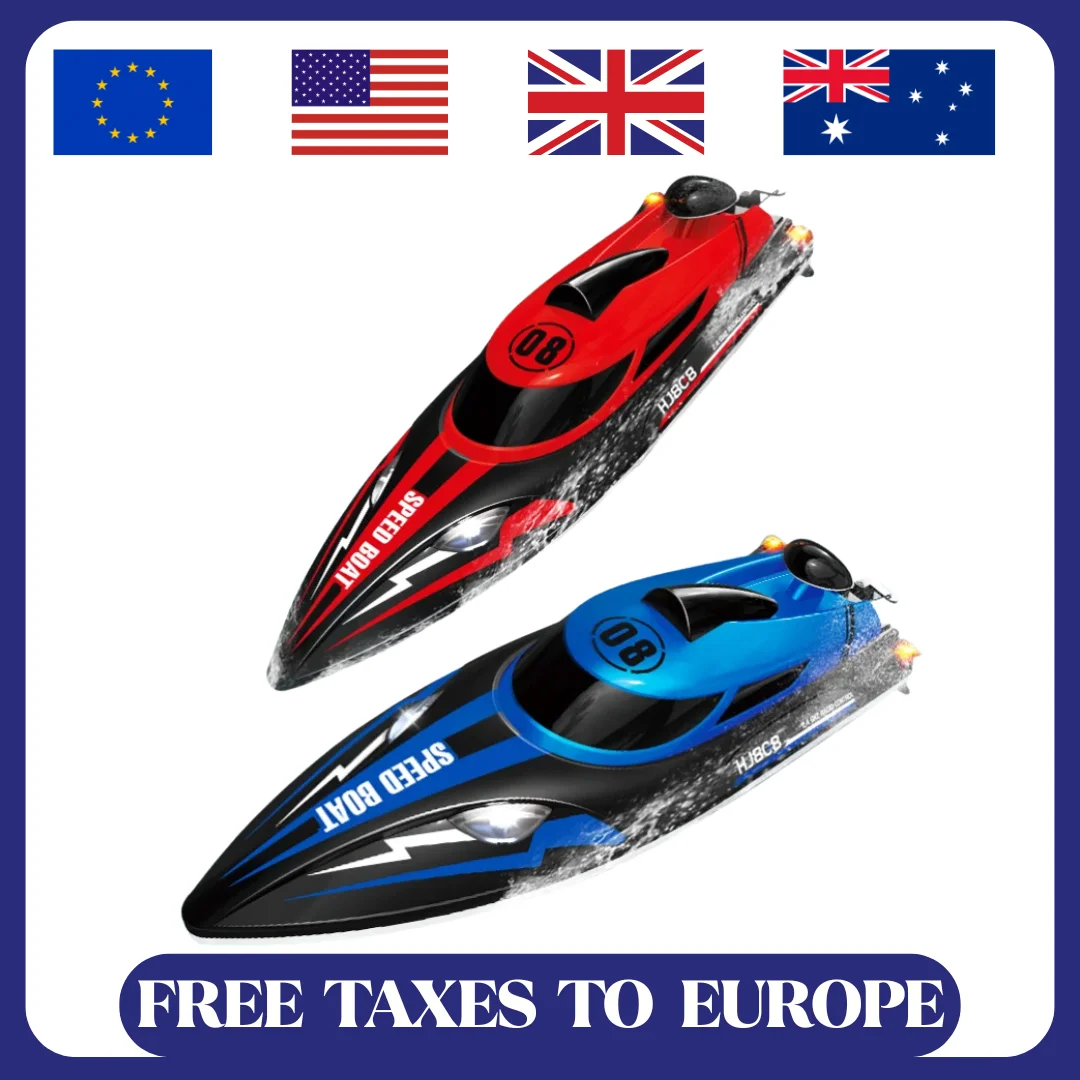 HJ808 RC Battery Boat 2.4Ghz 25km/h High-Speed Remote Control Racing Ship Water Speed Boat Children Model Toy
HJ808 RC Battery Boat 2.4Ghz 25km/h High-Speed Remote Control Racing Ship Water Speed Boat Children Model Toy