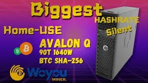 Buy 10 Get 6 Free Canaan Avalon Q 90Th 1674W Bitcoin ASIC Miner SHA-256 Algorithm Crypto Machine Computer Data Processor
Buy 10 Get 6 Free Canaan Avalon Q 90Th 1674W Bitcoin ASIC Miner SHA-256 Algorithm Crypto Machine Computer Data Processor
