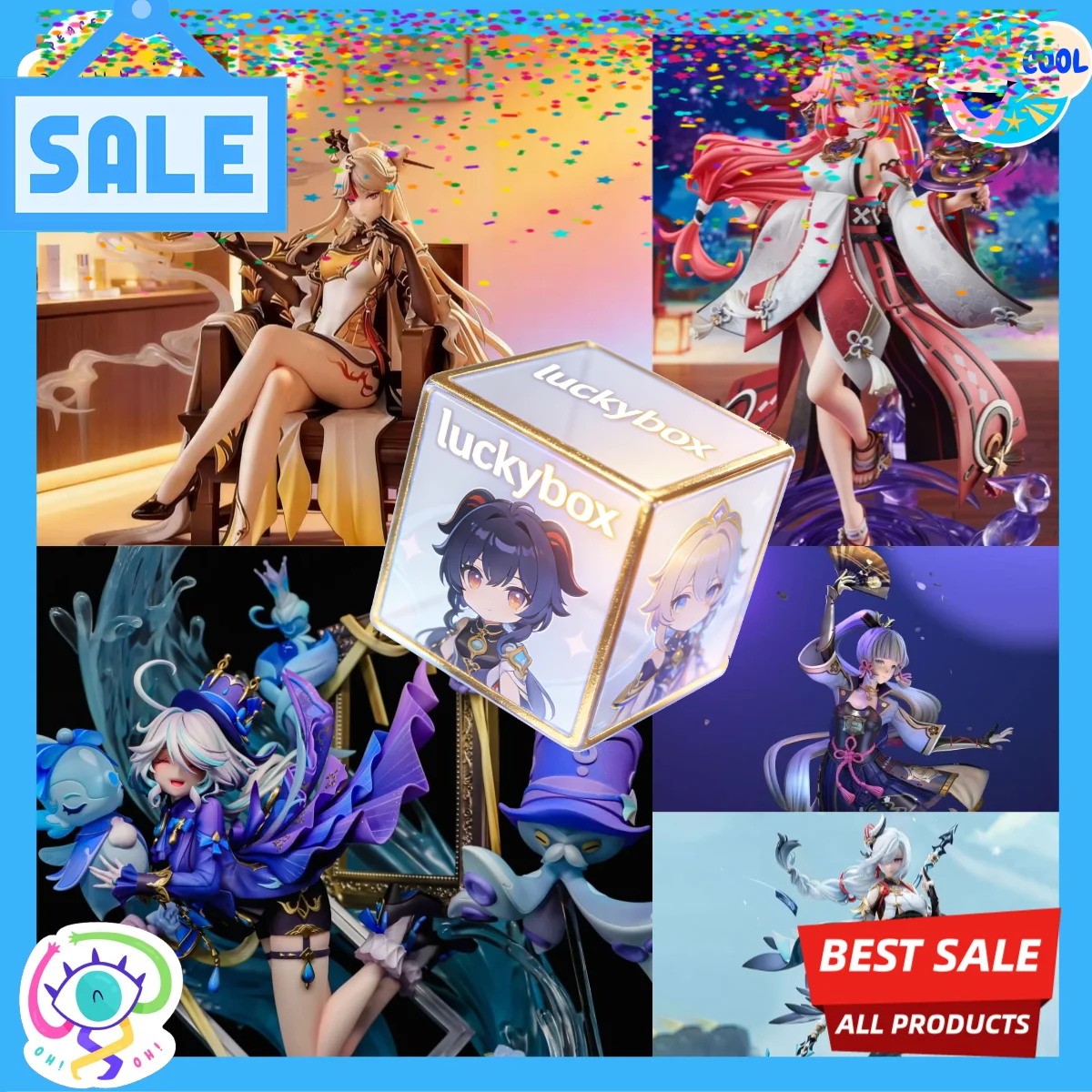 Genshin Impact Anime Game Figure Collectible Perfect Gift Toy for Fans, Kids and Figure Collectors
Genshin Impact Anime Game Figure Collectible Perfect Gift Toy for Fans, Kids and Figure Collectors
