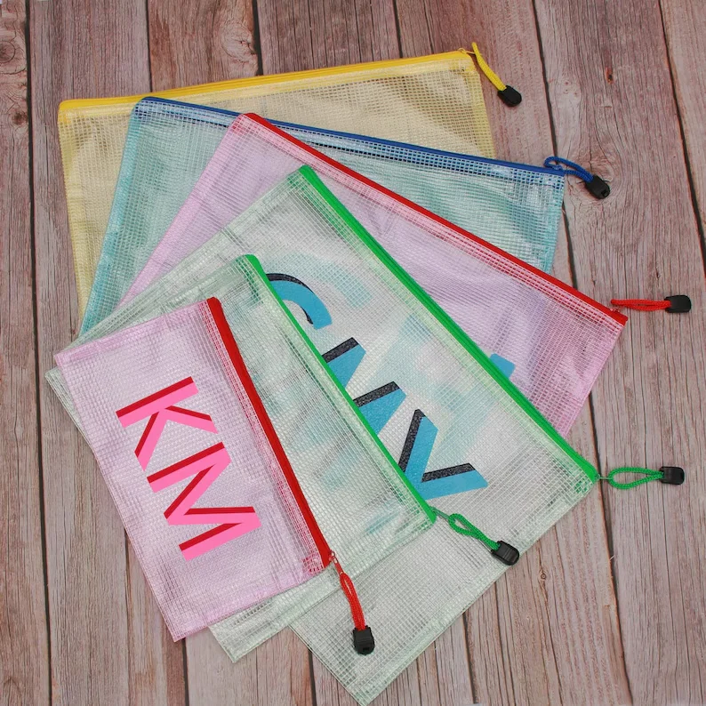 Custom Shadow Monogram Water Resistant Zipper Storage Bag Pouch Beach Bag Toiletry Waterproof Personalize Namen Pool Bag
Custom Shadow Monogram Water Resistant Zipper Storage Bag Pouch Beach Bag Toiletry Waterproof Personalize Namen Pool Bag