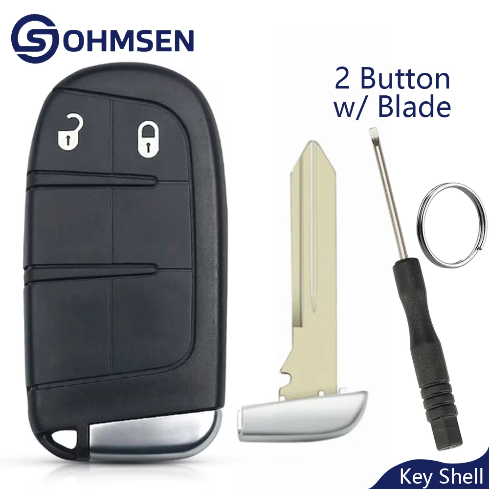 Чехол для ключа-брелока OHMSEN с 2 кнопками для Jeep Renegade, Compass, Cherokee, Dodge Ram 1500, Journey, Charger, Chrysler 1500
Чехол для ключа-брелока OHMSEN с 2 кнопками для Jeep Renegade, Compass, Cherokee, Dodge Ram 1500, Journey, Charger, Chrysler 1500
