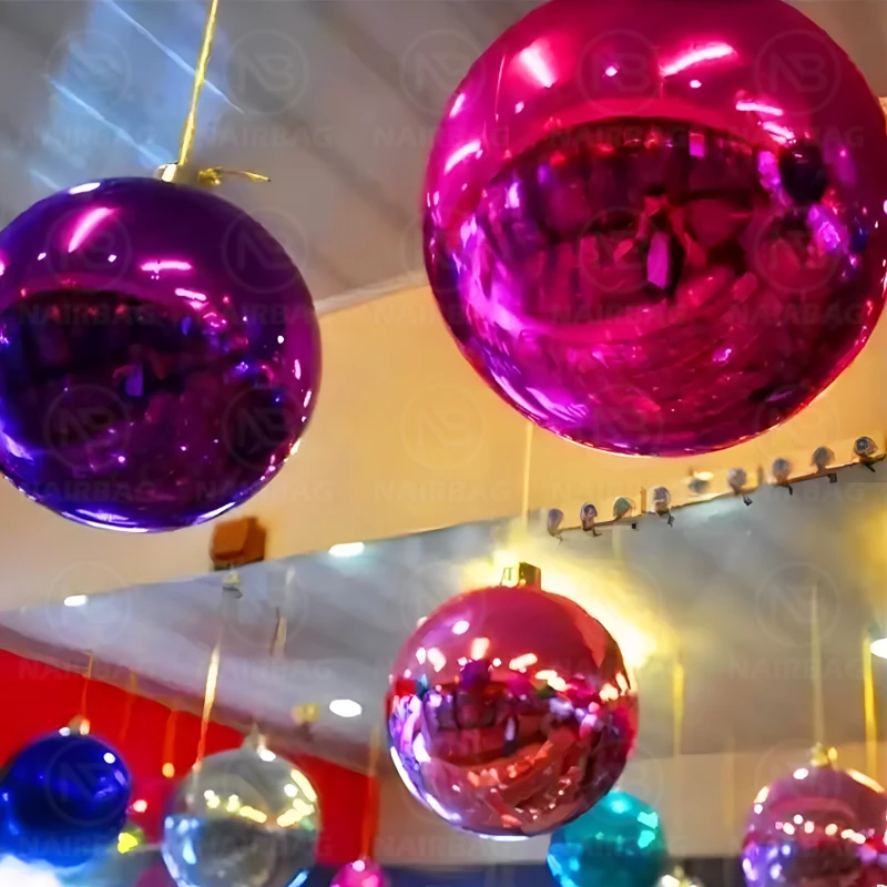 Pink Inflatable Mirror Ball Silver Mirror Balloon Orange Big Shiny Balls For Christmas / Wedding / Party Decorations
Pink Inflatable Mirror Ball Silver Mirror Balloon Orange Big Shiny Balls For Christmas / Wedding / Party Decorations