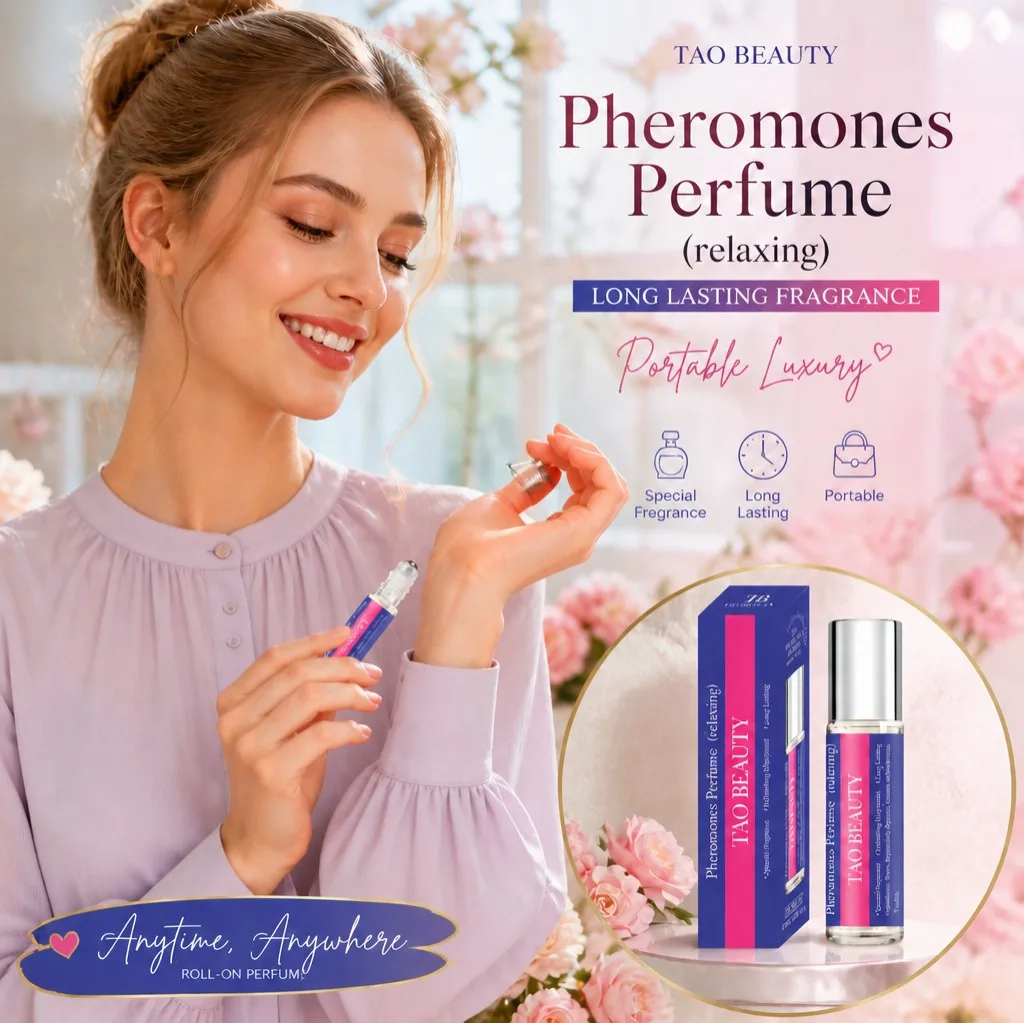 TAO BEAUTY roll on pheromone perfume long lasting scents compact portable sexy body sprays for both men and women daily skincar
TAO BEAUTY roll on pheromone perfume long lasting scents compact portable sexy body sprays for both men and women daily skincar