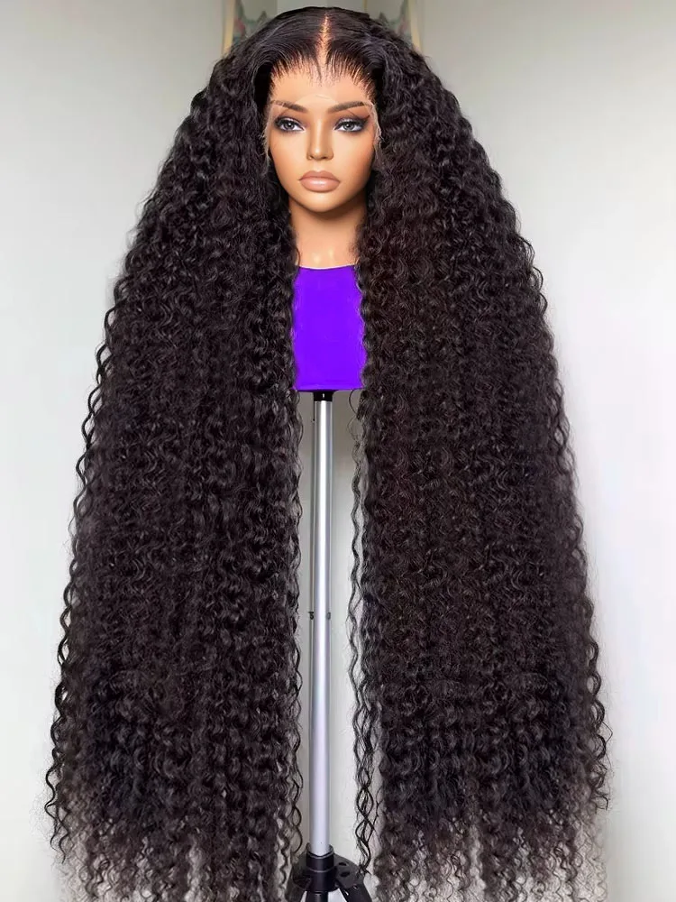 Curly 250% 40 Inch HD 13x6 Lace Front Human Hair Wigs Deep Wave Black Wig 13x4 Lace Frontal Brazilian Transparent Remy Hair Wig
Curly 250% 40 Inch HD 13x6 Lace Front Human Hair Wigs Deep Wave Black Wig 13x4 Lace Frontal Brazilian Transparent Remy Hair Wig