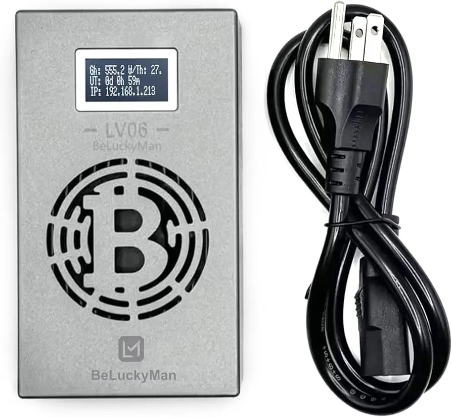 Btc miner LV06 crypto Lucky miner btc BTC BCH BSV DGB WIFI 500GH/S SHA256 BM1366 btc solo miner
Btc miner LV06 crypto Lucky miner btc BTC BCH BSV DGB WIFI 500GH/S SHA256 BM1366 btc solo miner