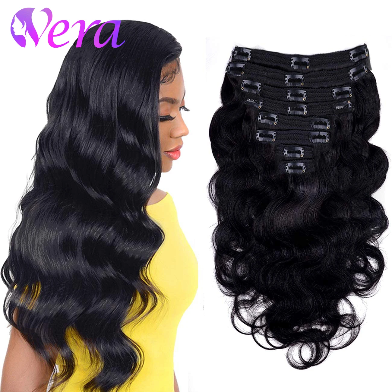 Объемная волна, заколка для наращивания волос, 8 шт., бразильские девственные волосы на всю голову, объемная волна, человеческие волосы, заколка для наращивания волос, натуральный черный
Объемная волна, заколка для наращивания волос, 8 шт., бразильские девственные волосы на всю голову, объемная волна, человеческие волосы, заколка для наращивания волос, натуральный черный