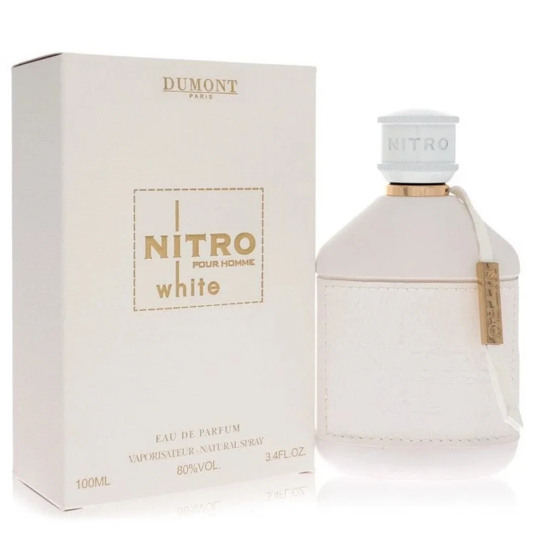 Dumont Nitro White 3.4 Fl Oz Eau De Parfum for Men – Clean Fresh Fragrance – Everyday Signature Scent
Dumont Nitro White 3.4 Fl Oz Eau De Parfum for Men – Clean Fresh Fragrance – Everyday Signature Scent