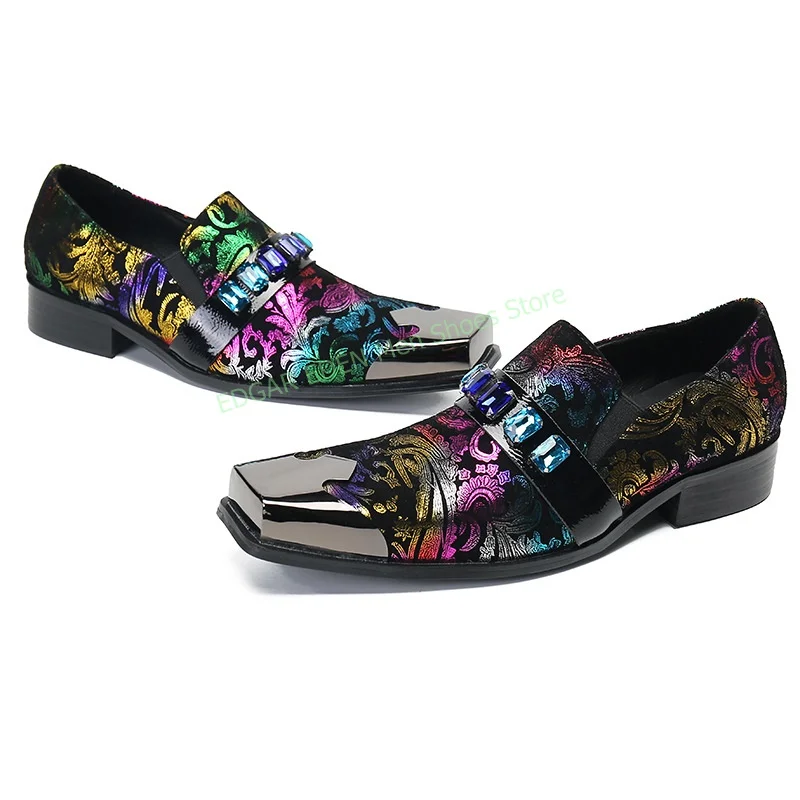Men's Elegant Square Toe Single Shoes Luxury Genuine Leather Male Party Wedding Slip On Chelsea Formal Shoes
Men's Elegant Square Toe Single Shoes Luxury Genuine Leather Male Party Wedding Slip On Chelsea Formal Shoes