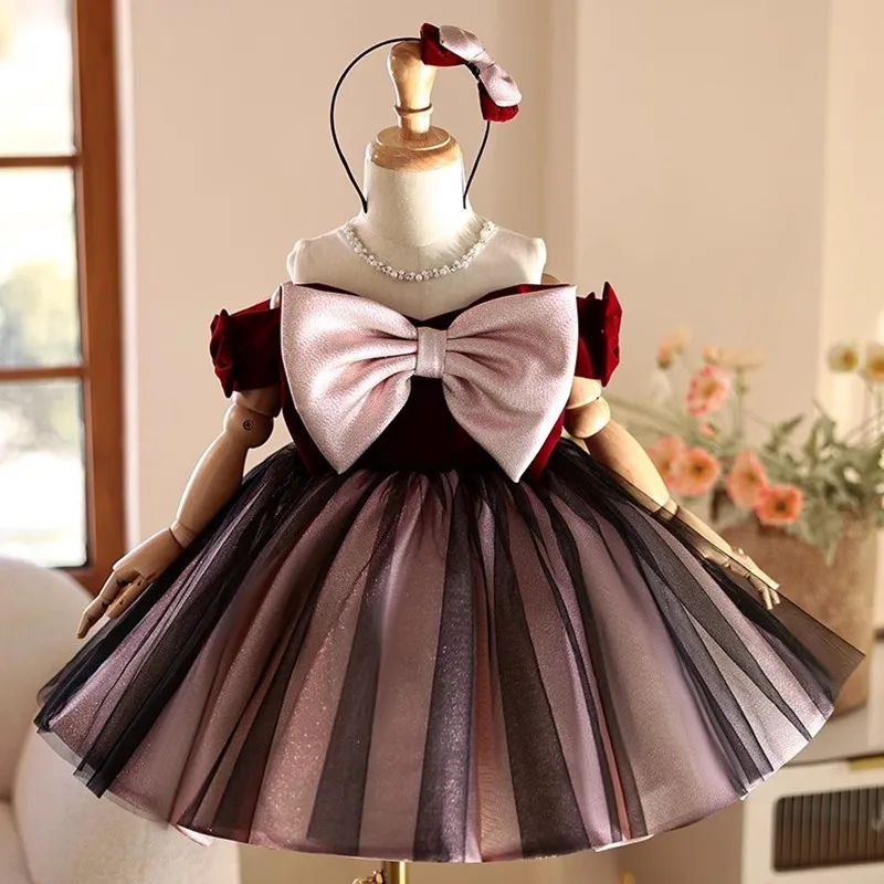 High-End Girl Princess Costume Host Piano Performance Wedding Birthday Party Dresses For Girls A4431 Vestidos Bridesmaid Dresses
High-End Girl Princess Costume Host Piano Performance Wedding Birthday Party Dresses For Girls A4431 Vestidos Bridesmaid Dresses