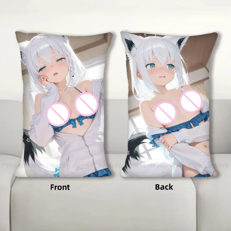 Dakimakura аниме Hololive Shirakami Fubuki наволочка для тела диванная подушка двухсторонняя наволочка с принтом 40X60 см
Dakimakura аниме Hololive Shirakami Fubuki наволочка для тела диванная подушка двухсторонняя наволочка с принтом 40X60 см
