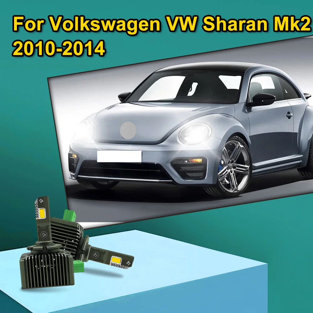 2x 1:1 HID to LED Headlights 110W For Volkswagen VW Sharan Mk2 2010 2011 2012 2013 2014 Two-sided Lamps Canbus 30000LM D3S D3R
2x 1:1 HID to LED Headlights 110W For Volkswagen VW Sharan Mk2 2010 2011 2012 2013 2014 Two-sided Lamps Canbus 30000LM D3S D3R
