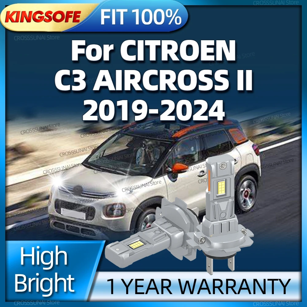 2/4 шт. 180 Вт светодиодные фары, автомобильная лампа для CITROEN C3 AIRCROSS II 2019 2020 2021 2022 2023 2024 Plug and Play
2/4 шт. 180 Вт светодиодные фары, автомобильная лампа для CITROEN C3 AIRCROSS II 2019 2020 2021 2022 2023 2024 Plug and Play