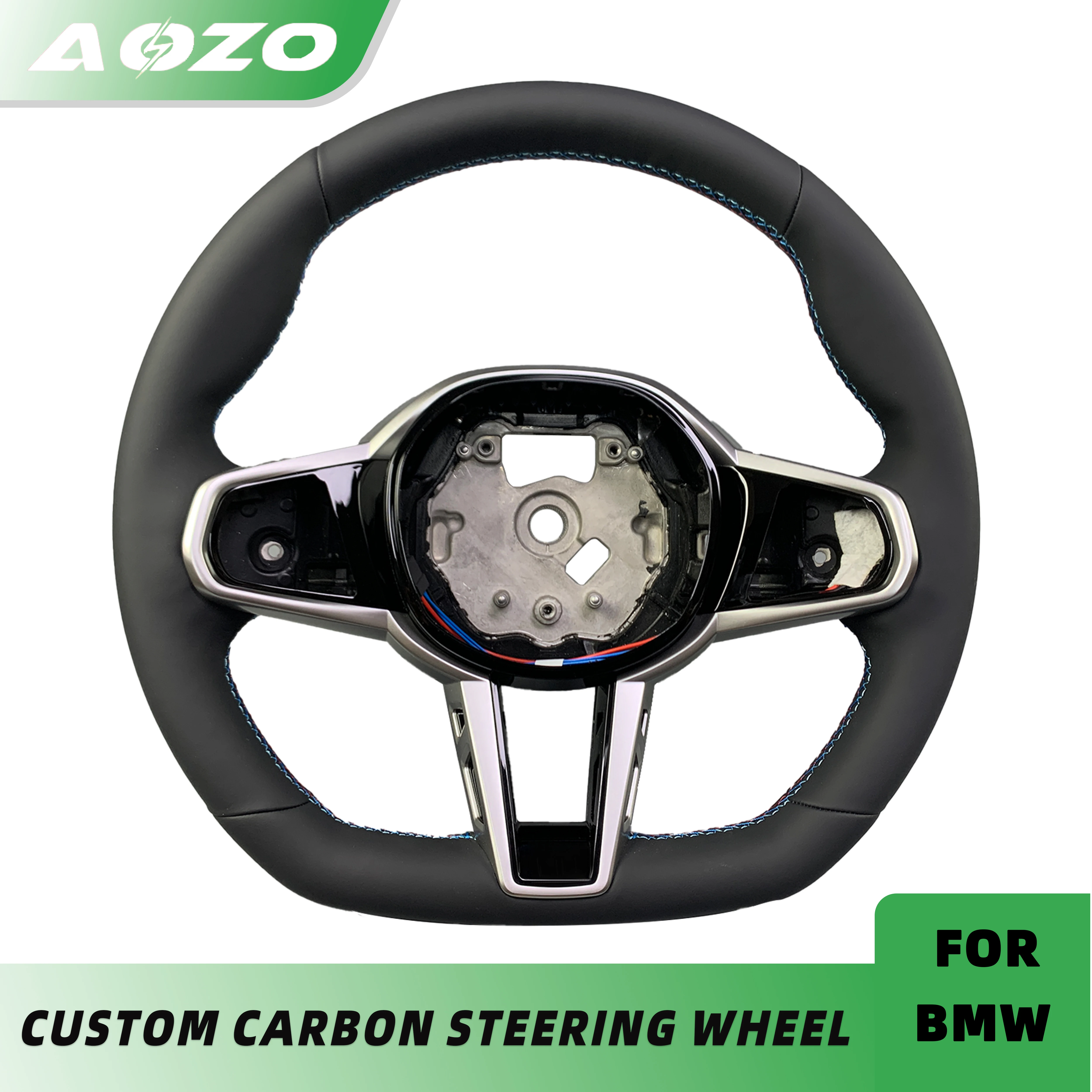 for BMW CS G30 G31 G32 G38 G20 G29 G22 G21 G80 G81 G82 G11G12 Custom Leather and carbon fiber Heathed steering wheel LED Display
for BMW CS G30 G31 G32 G38 G20 G29 G22 G21 G80 G81 G82 G11G12 Custom Leather and carbon fiber Heathed steering wheel LED Display