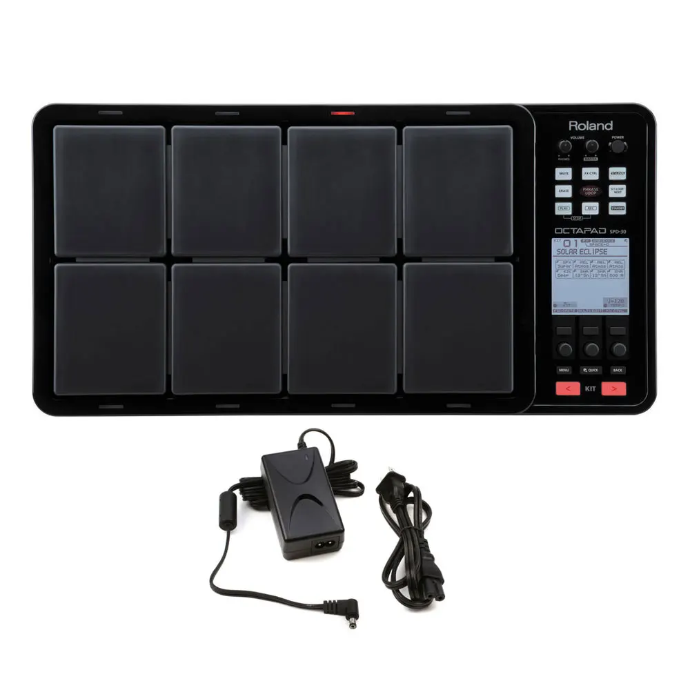 Цифровая ударная электронная барабанная панель Roland Octapad SPD30, новое предложение
Цифровая ударная электронная барабанная панель Roland Octapad SPD30, новое предложение