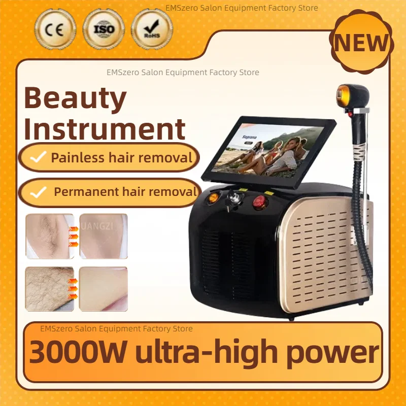 Laser Hair Removal Beauty Equipment 4 Wavelength Diode 1064nm Freezing Point Painless Hair Removal Diode Beauty Equipment
Laser Hair Removal Beauty Equipment 4 Wavelength Diode 1064nm Freezing Point Painless Hair Removal Diode Beauty Equipment