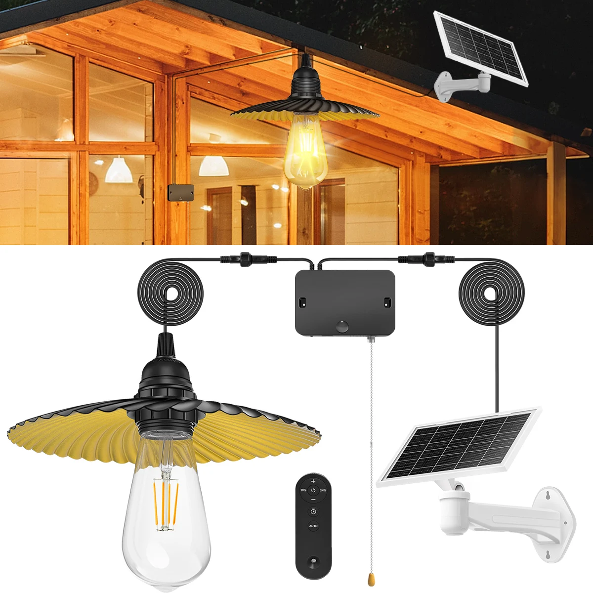 Солнечный подвесной светильник, водонепроницаемая лампа IP65, освещение, освещение времени, регулировка яркости, уличный, в помещении, сарай для сарая
Солнечный подвесной светильник, водонепроницаемая лампа IP65, освещение, освещение времени, регулировка яркости, уличный, в помещении, сарай для сарая