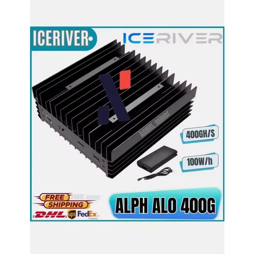 ICERIVER ALPH AL0 400 ГГц/с, 100 Вт, домашний майнер, черный, 3 алгоритмы с блоком питания, в наличии
ICERIVER ALPH AL0 400 ГГц/с, 100 Вт, домашний майнер, черный, 3 алгоритмы с блоком питания, в наличии