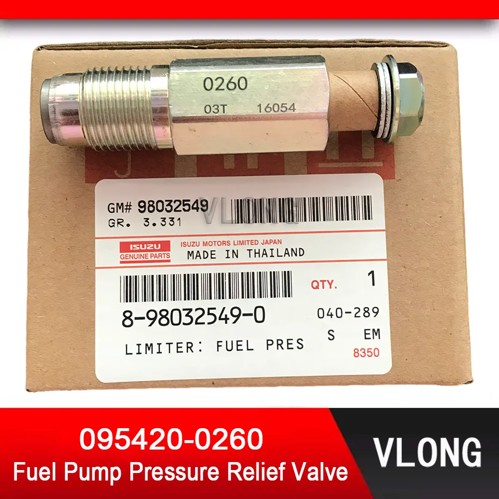 095420-0260 ORIGINAL NEW FUEL RAIL PRESSURE RELIEF LIMITER VALVE FOR PATHFINDER 2.5 DCI R51 CABSTAR 2.5 DCI NISSAN NAVARA D40
095420-0260 ORIGINAL NEW FUEL RAIL PRESSURE RELIEF LIMITER VALVE FOR PATHFINDER 2.5 DCI R51 CABSTAR 2.5 DCI NISSAN NAVARA D40
