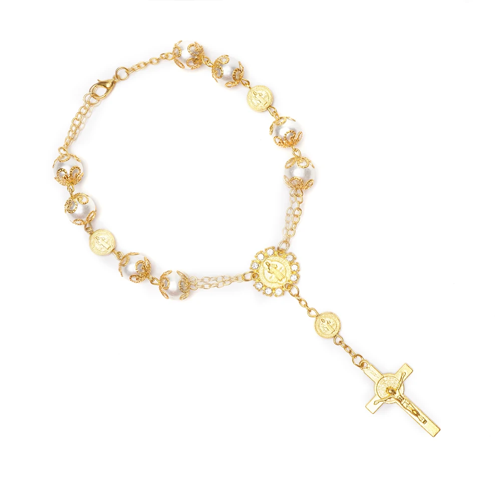 12 Pcs Rosary Bracelet White Gold/Baptism Favors/1st Communion Favors/Bautizo/Boda
12 Pcs Rosary Bracelet White Gold/Baptism Favors/1st Communion Favors/Bautizo/Boda