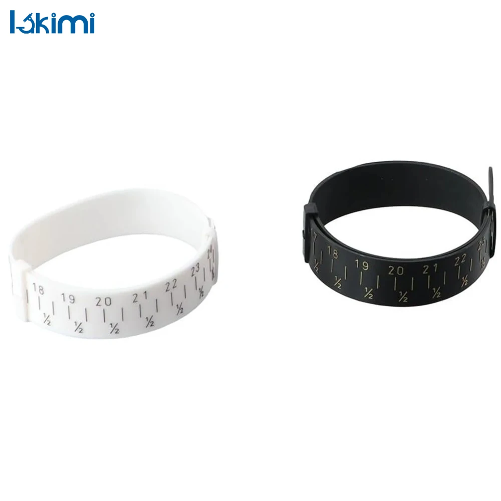 Brand Plastic Jewelry Bracelet Bangle Gauge Sizer – Measuring Tape Wrist Size Tool for Bracelet Making (15-25cm) LK-AA164
Brand Plastic Jewelry Bracelet Bangle Gauge Sizer – Measuring Tape Wrist Size Tool for Bracelet Making (15-25cm) LK-AA164