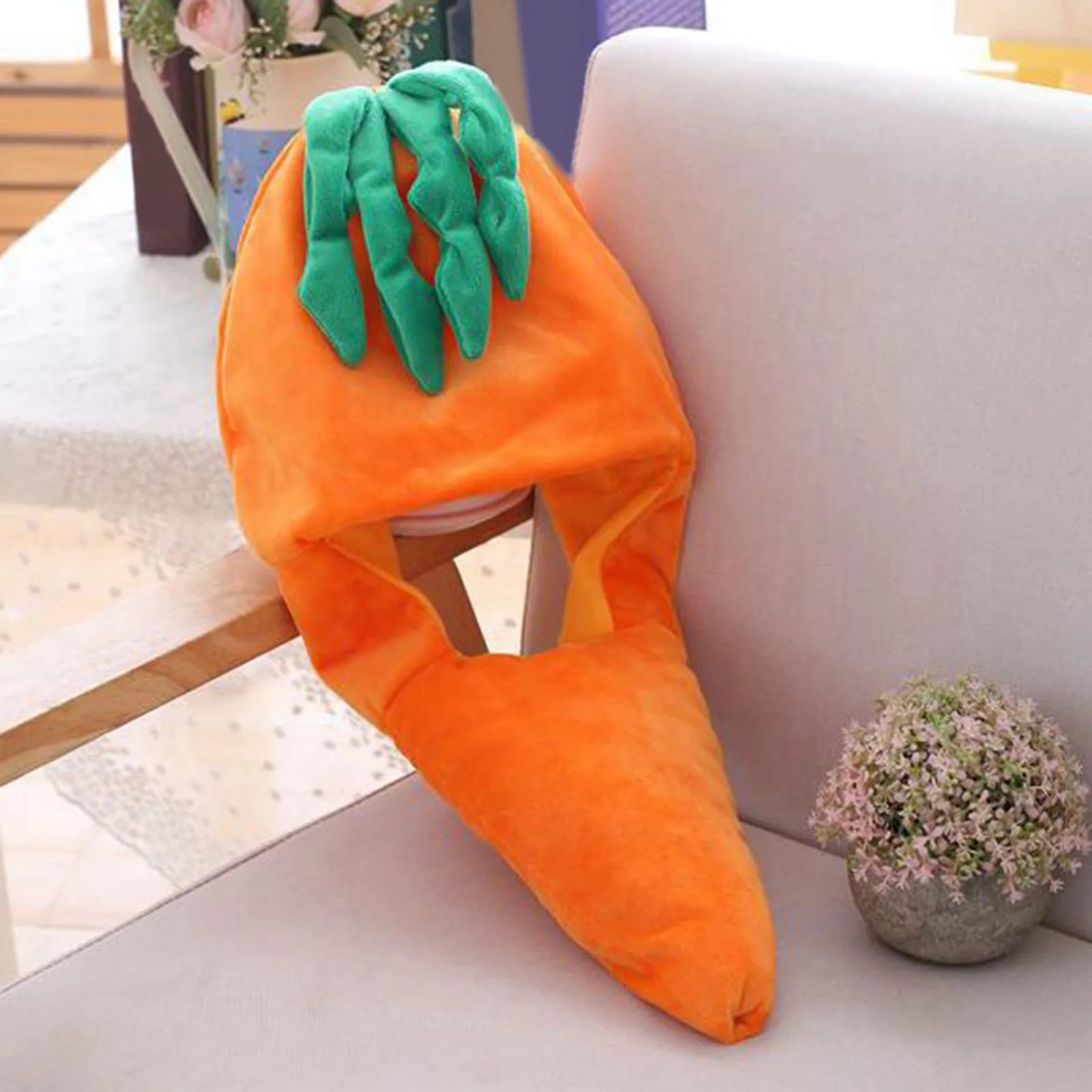 Carrot Plush Hat Stuffed Toy Headgear Headdress Carnival Headwear Novelty Accessories for Women Men Adults Kids Cosplay Holiday
Carrot Plush Hat Stuffed Toy Headgear Headdress Carnival Headwear Novelty Accessories for Women Men Adults Kids Cosplay Holiday