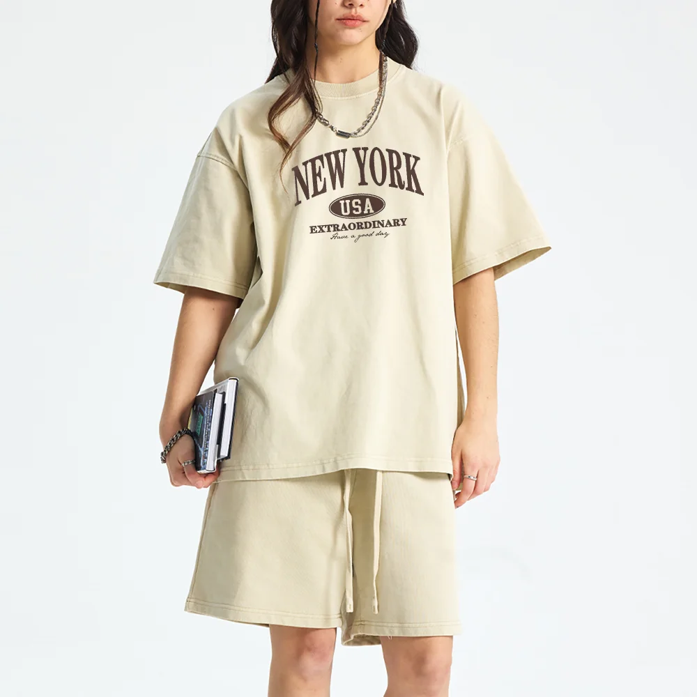 New York Letter Printed Casual Washed T-Shirts Fashion Short Sleeve Loose Y2K Harajuku Graphic Tees O-Neck Unisex Summer Clothes
New York Letter Printed Casual Washed T-Shirts Fashion Short Sleeve Loose Y2K Harajuku Graphic Tees O-Neck Unisex Summer Clothes
