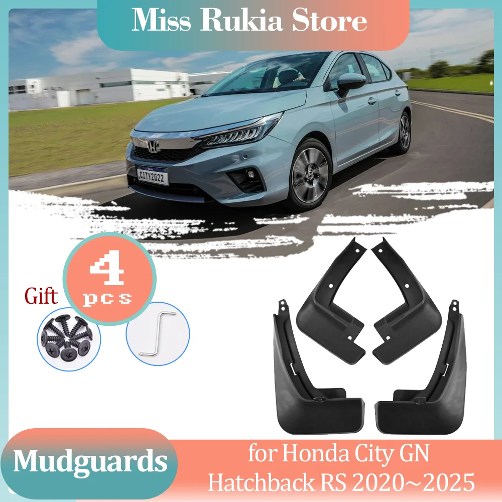 4pcs Mud Flaps for Honda City GN Hatchback RS 2020~2025 Mudguards Splash Fender Flares Spoiler Wheel Guards Cover Accessories
4pcs Mud Flaps for Honda City GN Hatchback RS 2020~2025 Mudguards Splash Fender Flares Spoiler Wheel Guards Cover Accessories
