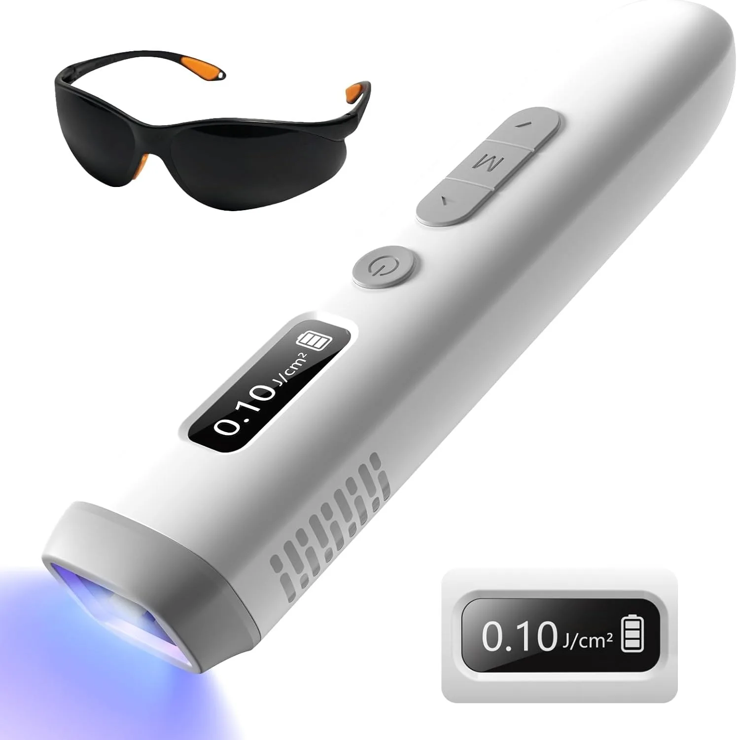 308nm UVB Vitiligo Phototherapy Lamp Handheld Home Use UV Light Therapy Device for Psoriasis Eczema White Spots Skin Treatment
308nm UVB Vitiligo Phototherapy Lamp Handheld Home Use UV Light Therapy Device for Psoriasis Eczema White Spots Skin Treatment