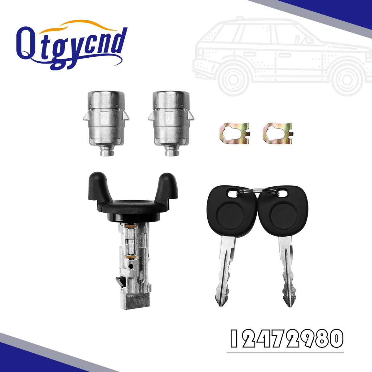 12472980 Ignition Lock Cylinder Key US287L 15815961 Fit for Cadillac Escalade Chevrolet Express Silverado GMC Sierra Auto Part
12472980 Ignition Lock Cylinder Key US287L 15815961 Fit for Cadillac Escalade Chevrolet Express Silverado GMC Sierra Auto Part