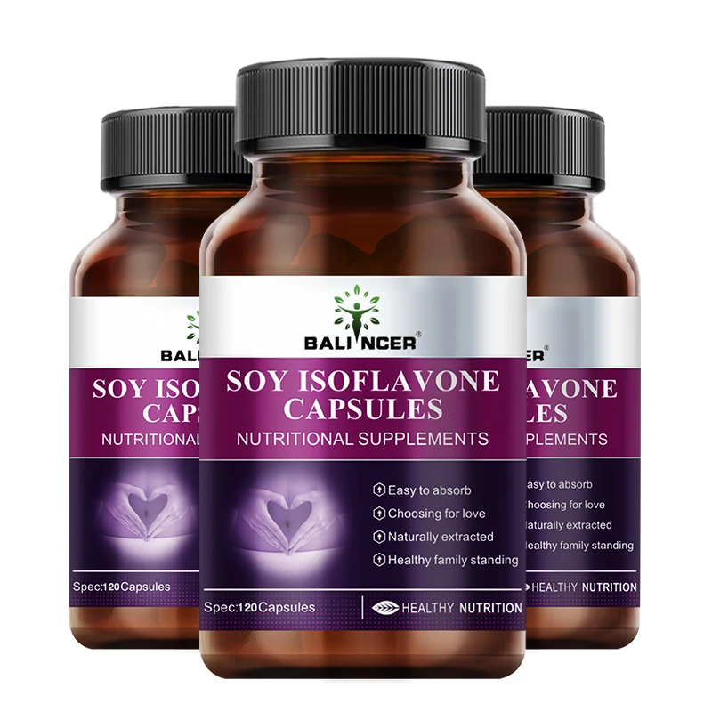 Soy Isoflavone Extract Capsules, Physical Condition Maintenance, Menopause Relief, Mood Support, Female Nutritional Supplement
Soy Isoflavone Extract Capsules, Physical Condition Maintenance, Menopause Relief, Mood Support, Female Nutritional Supplement
