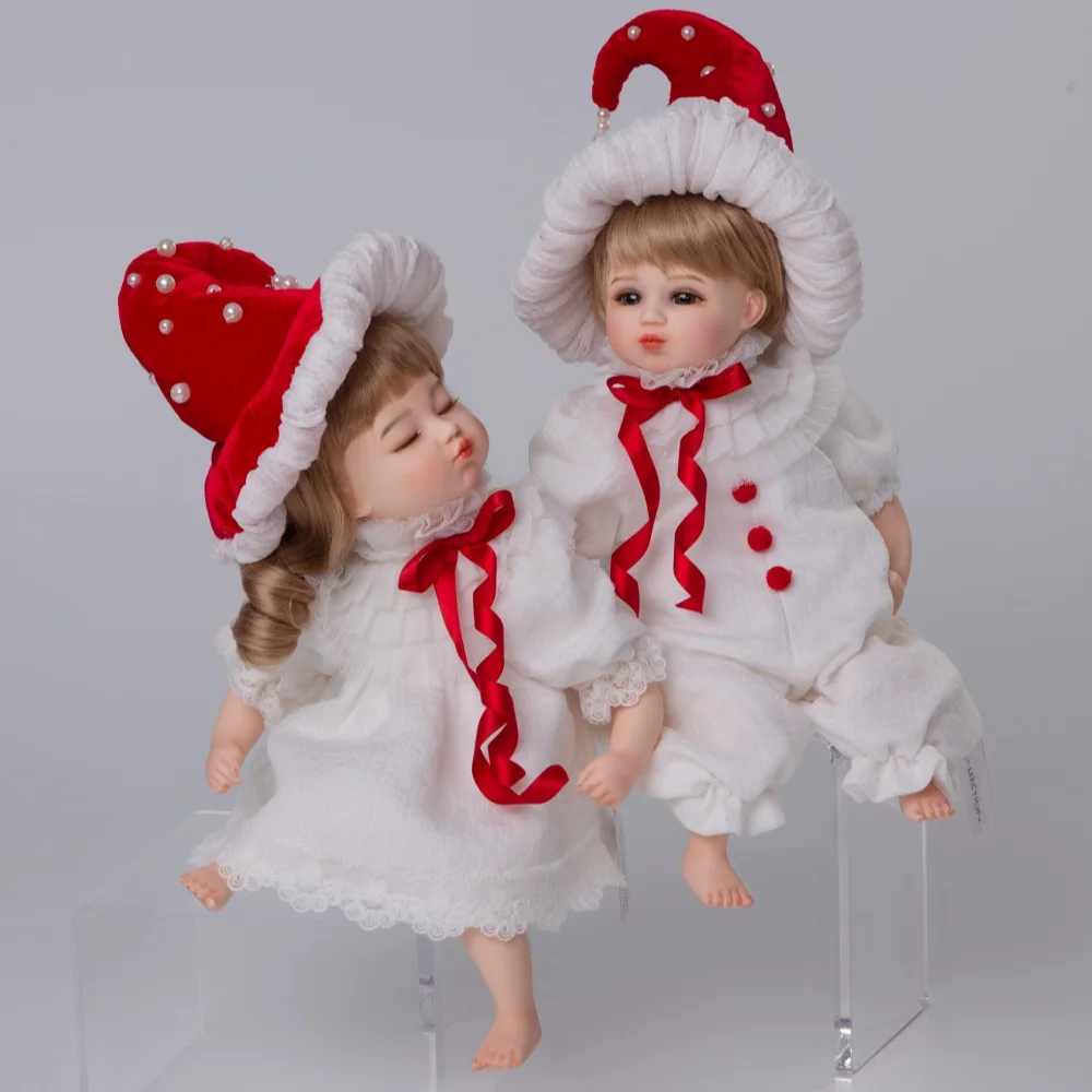 Cloveray 14 inch Retro Style Porcelain Doll Victorian Porcelain Doll Round Table Cloth Body Ceramic Doll Handmade Art Xmas Gift
Cloveray 14 inch Retro Style Porcelain Doll Victorian Porcelain Doll Round Table Cloth Body Ceramic Doll Handmade Art Xmas Gift
