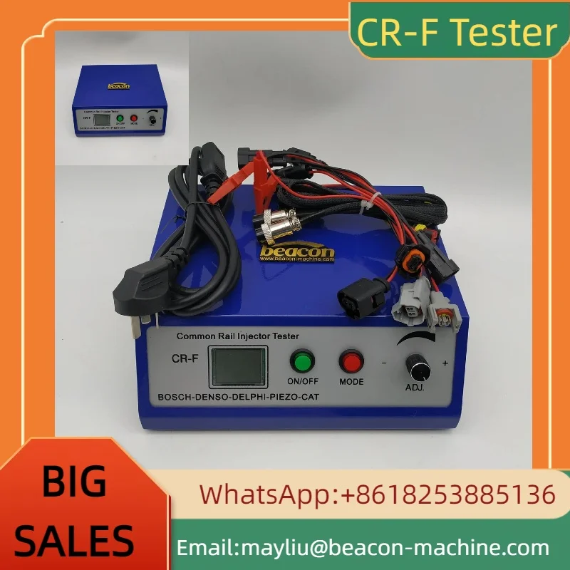 Common Rail Injector and Piezo Injector Tester Simulator CR-F Test Nozzle Spray Pattern And Injector Back Leakage
Common Rail Injector and Piezo Injector Tester Simulator CR-F Test Nozzle Spray Pattern And Injector Back Leakage