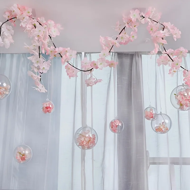 Новые гирлянды Sakura Vine Wish Ball, 118 дюймов, 270 USB Sakura с дистанционным управлением, 8 режимов, 108 светодиодных фонарей и 10 круглых шаров
Новые гирлянды Sakura Vine Wish Ball, 118 дюймов, 270 USB Sakura с дистанционным управлением, 8 режимов, 108 светодиодных фонарей и 10 круглых шаров