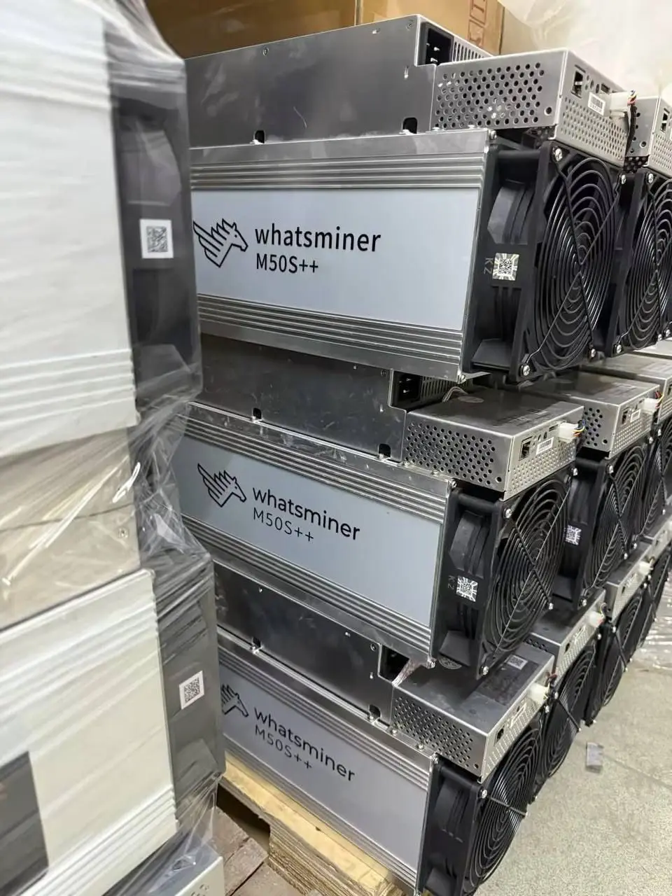 Buy 3 get 2 free MicroBT WhatsMiner M50S++ 156TH/s High Hash Rate - SHA256 Bitcoin Miner with PSU
Buy 3 get 2 free MicroBT WhatsMiner M50S++ 156TH/s High Hash Rate - SHA256 Bitcoin Miner with PSU