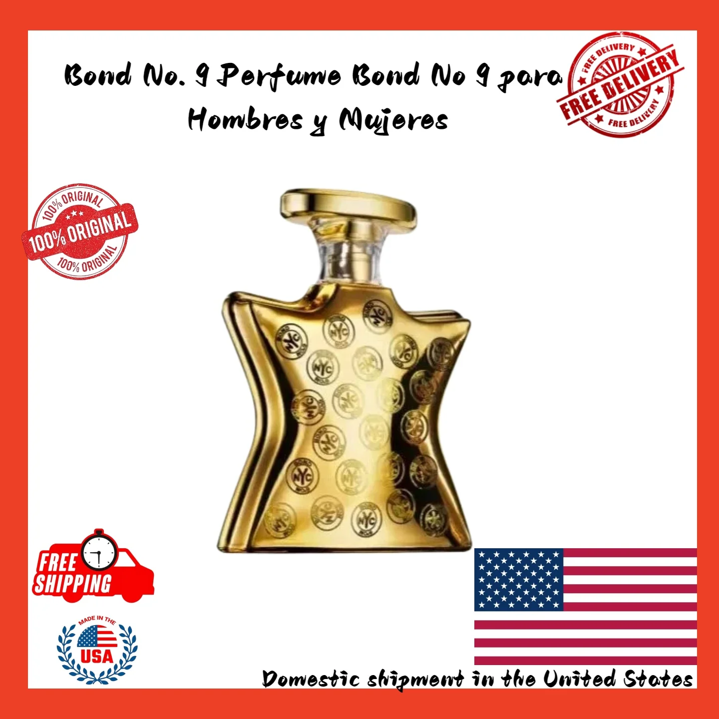Bond No. 9 New York Signature Eau de Parfum Spray 3.3 Fl Fl Oz Long-lasting Arabian luxury fragrance, suitable for everyday use
Bond No. 9 New York Signature Eau de Parfum Spray 3.3 Fl Fl Oz Long-lasting Arabian luxury fragrance, suitable for everyday use
