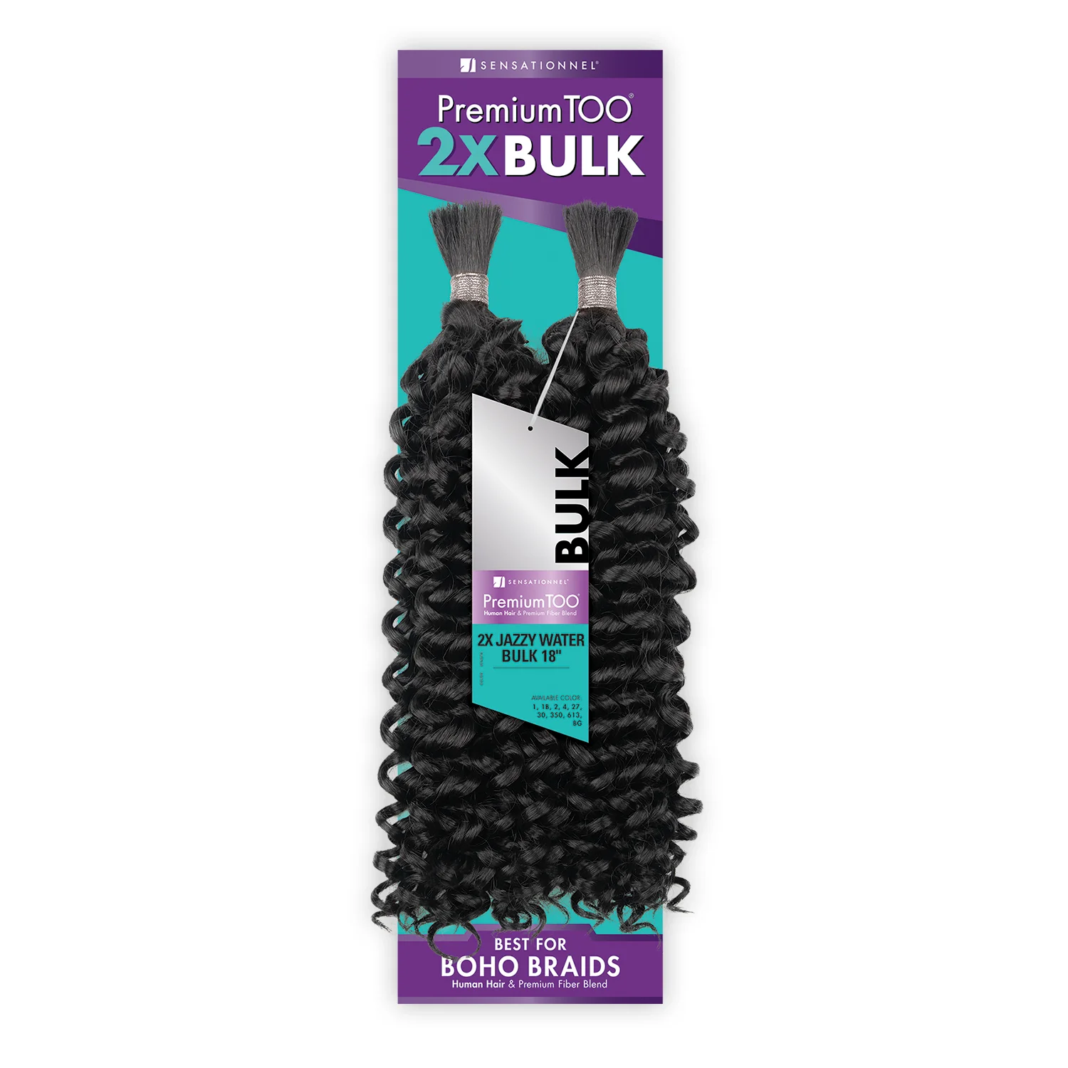 Sensationnel, смесь человеческих волос, синтетические косы премиум-класса Too 2X, Jazzy Water Bulk, 18 дюймов
Sensationnel, смесь человеческих волос, синтетические косы премиум-класса Too 2X, Jazzy Water Bulk, 18 дюймов