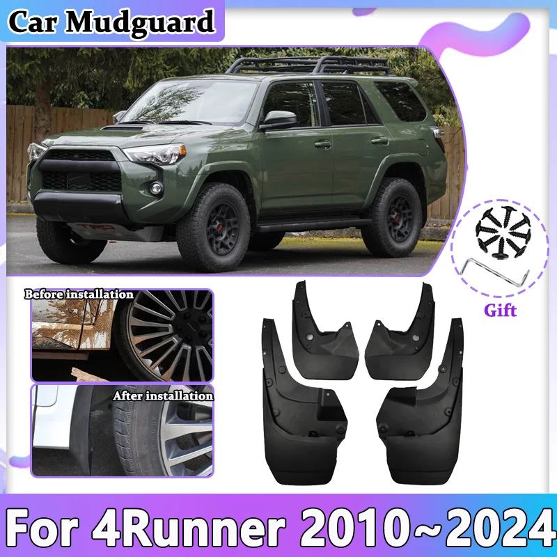 Car Front Rear Wheel Mud Flap For Toyota 4Runner N280 2010~2021 2022 2023 2024 Mudguard Splash Guard Fender Mudflaps Accessories
Car Front Rear Wheel Mud Flap For Toyota 4Runner N280 2010~2021 2022 2023 2024 Mudguard Splash Guard Fender Mudflaps Accessories