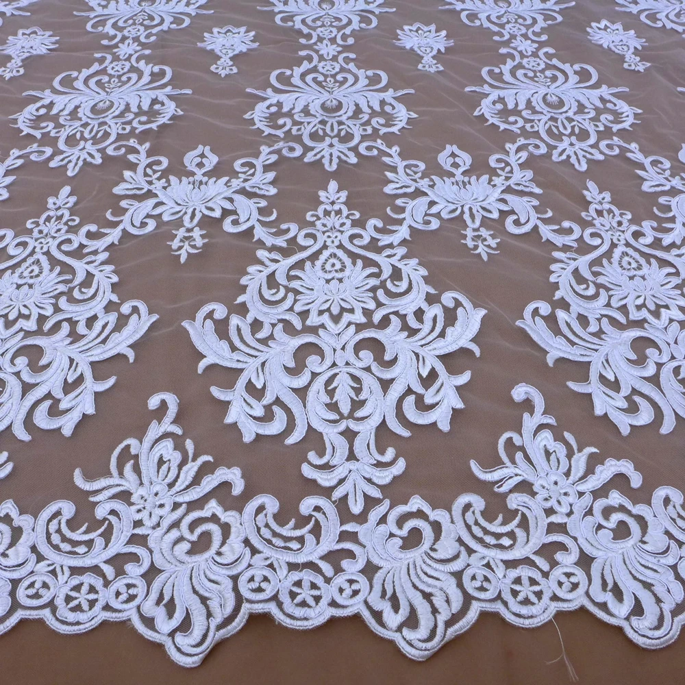 HelluyerDc Ivory carded lace fabric,Hight quality,fashion patterns embroidery for wedding prom dress fabric by yard
HelluyerDc Ivory carded lace fabric,Hight quality,fashion patterns embroidery for wedding prom dress fabric by yard