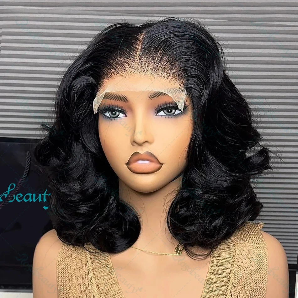16 Inches Body Wave 13x6 HD Lace Frontal Wig Short Bob Wig Human Hair Glueless 6x6 Closure Wig 14x4 Transparent Lace Front Wigs
16 Inches Body Wave 13x6 HD Lace Frontal Wig Short Bob Wig Human Hair Glueless 6x6 Closure Wig 14x4 Transparent Lace Front Wigs