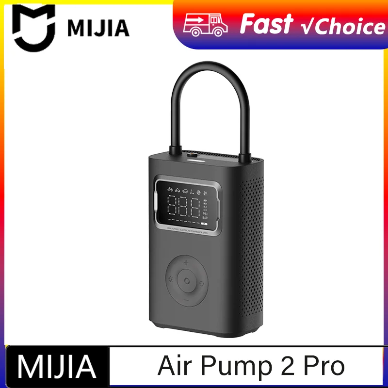 Mijia Air Pump 2 Pro Portable Electric Inflator Pump Digital Display Inflator 150psi Max Basketball Tire 2500mAh Bike Car CN
Mijia Air Pump 2 Pro Portable Electric Inflator Pump Digital Display Inflator 150psi Max Basketball Tire 2500mAh Bike Car CN