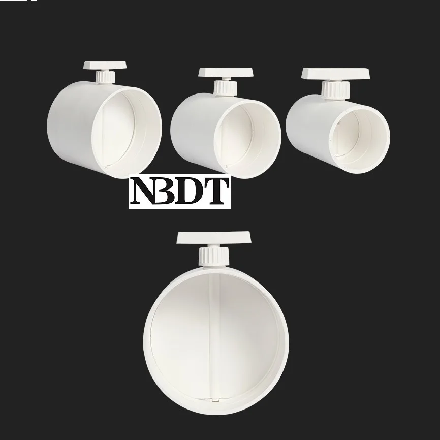 2Pcs 75mm 110mm 160mm 200mm ABS Plastic Manual Air Flow Volume Control Regulating Valve PVC Pipe Hose
2Pcs 75mm 110mm 160mm 200mm ABS Plastic Manual Air Flow Volume Control Regulating Valve PVC Pipe Hose
