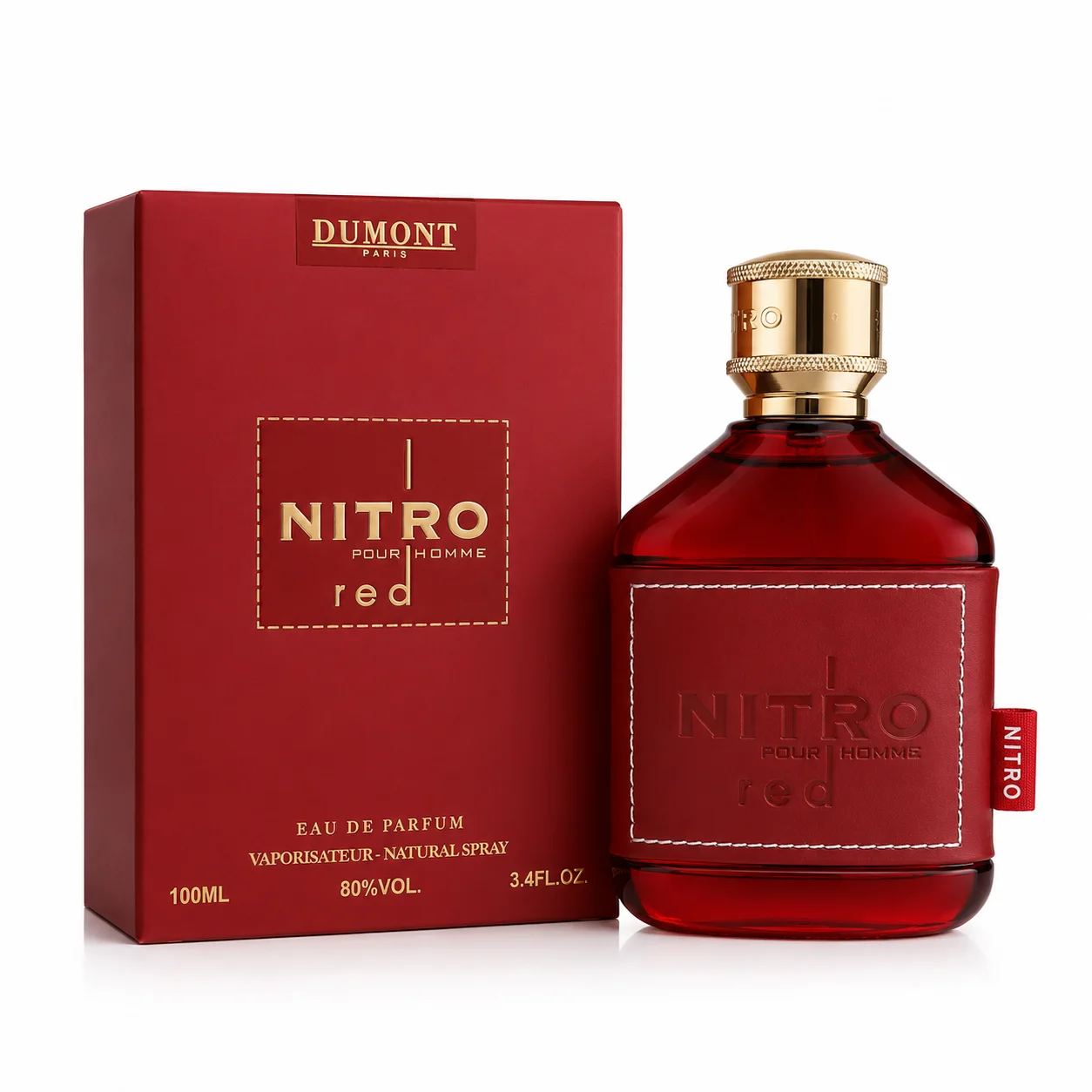 DUMONT Nitro Red Men Perfume 100ml Eau De Parfum Long Lasting Fragrance Spray for Men Red Bottle Masculine Scent Gift
DUMONT Nitro Red Men Perfume 100ml Eau De Parfum Long Lasting Fragrance Spray for Men Red Bottle Masculine Scent Gift