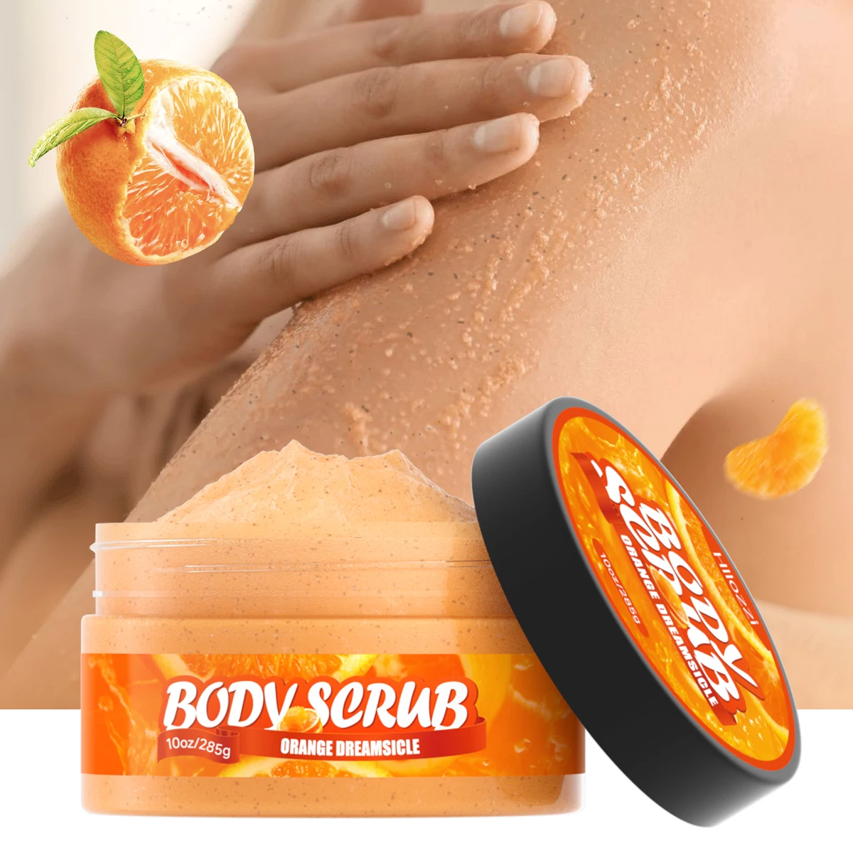 HllozziVE body scrub, fresh fragrance, moisturizing, physical exfoliation, smooth and tender skin, let the skin enjoy silky
HllozziVE body scrub, fresh fragrance, moisturizing, physical exfoliation, smooth and tender skin, let the skin enjoy silky