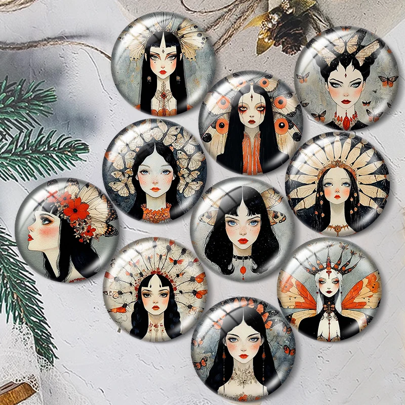 Fantasy Butterfly Wing Fairy 10pcs 12mm/18mm/20mm/25mm Round photo glass cabochon demo flat back Making findings
Fantasy Butterfly Wing Fairy 10pcs 12mm/18mm/20mm/25mm Round photo glass cabochon demo flat back Making findings