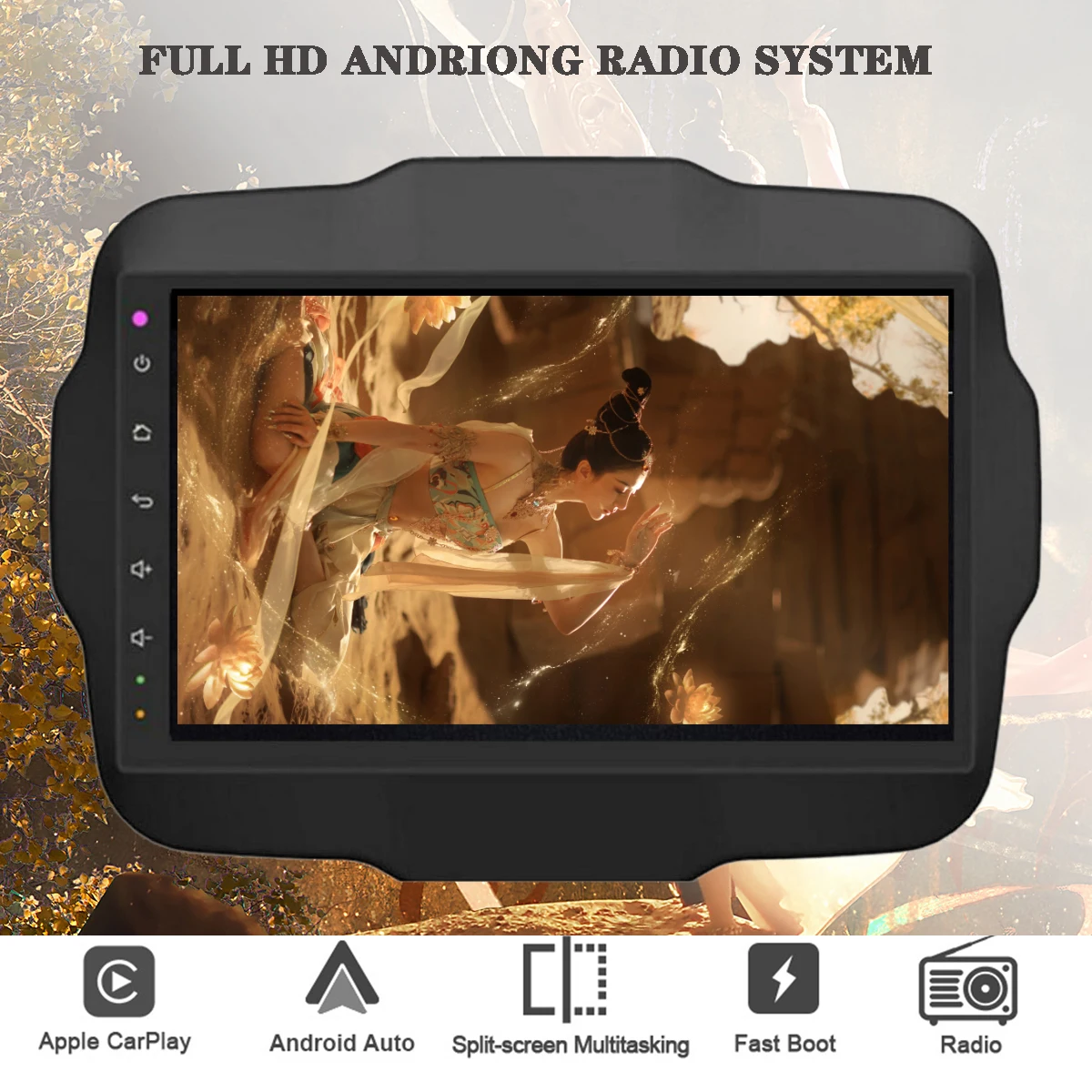 For Jeep Renegade 2016 - 2020 Car Radio Audio Video A/V Entertainment Multimedia With Gps Navi Carplay PC Tablet Head Unit RDS
For Jeep Renegade 2016 - 2020 Car Radio Audio Video A/V Entertainment Multimedia With Gps Navi Carplay PC Tablet Head Unit RDS