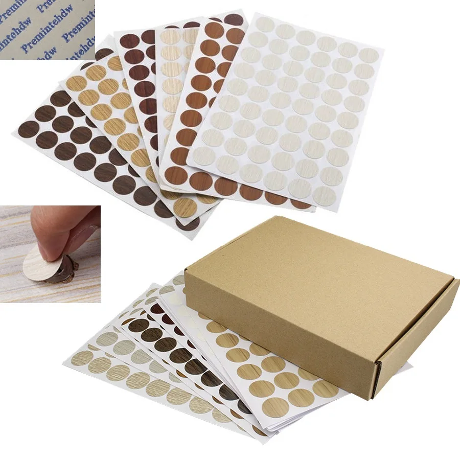 100Sheets Round Self-Adhesive Screw Hole Stickers Peel & Stick Cap For Furniture Cabinets
100Sheets Round Self-Adhesive Screw Hole Stickers Peel & Stick Cap For Furniture Cabinets