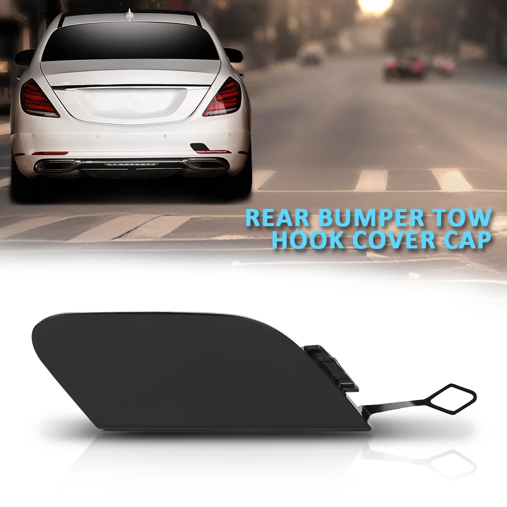 Rear Bumper Tow Hook Cover Cap Primed Fit for 2014-2019 Mercedes-Benz W222 S-Class 2228850424 Black Car Hauling Trailer Cap Pc
Rear Bumper Tow Hook Cover Cap Primed Fit for 2014-2019 Mercedes-Benz W222 S-Class 2228850424 Black Car Hauling Trailer Cap Pc