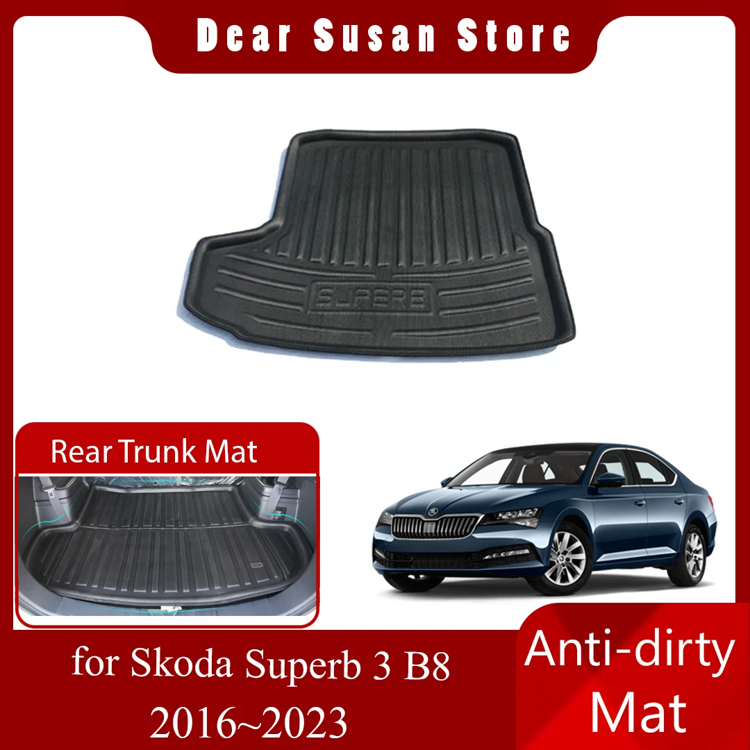 Коврик для багажника автомобиля Skoda Superb 3 B8 3 в седан 2016 ~ 2023 2017 2018 2019 2020 2021 2022 часть подкладка для ног поднос для багажа коврик для багажника Аксессуары для крышки багажника
Коврик для багажника автомобиля Skoda Superb 3 B8 3 в седан 2016 ~ 2023 2017 2018 2019 2020 2021 2022 часть подкладка для ног поднос для багажа коврик для багажника Аксессуары для крышки багажника