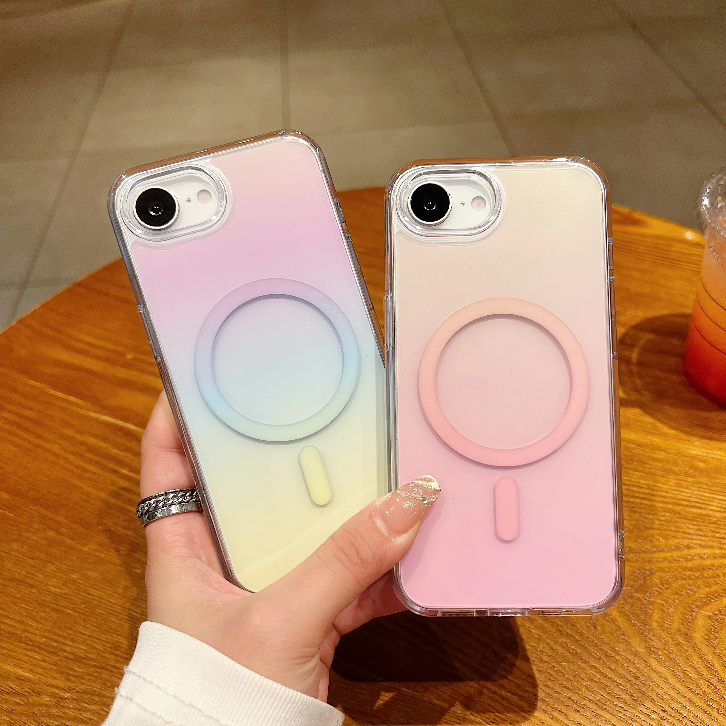 Aurora Gradient Magnetic Case for iPhone 16 15 Apple 13 12 11 Pro Max 14 Plus 16e Magsafe Phone Cases Luxury Cover Accessories
Aurora Gradient Magnetic Case for iPhone 16 15 Apple 13 12 11 Pro Max 14 Plus 16e Magsafe Phone Cases Luxury Cover Accessories