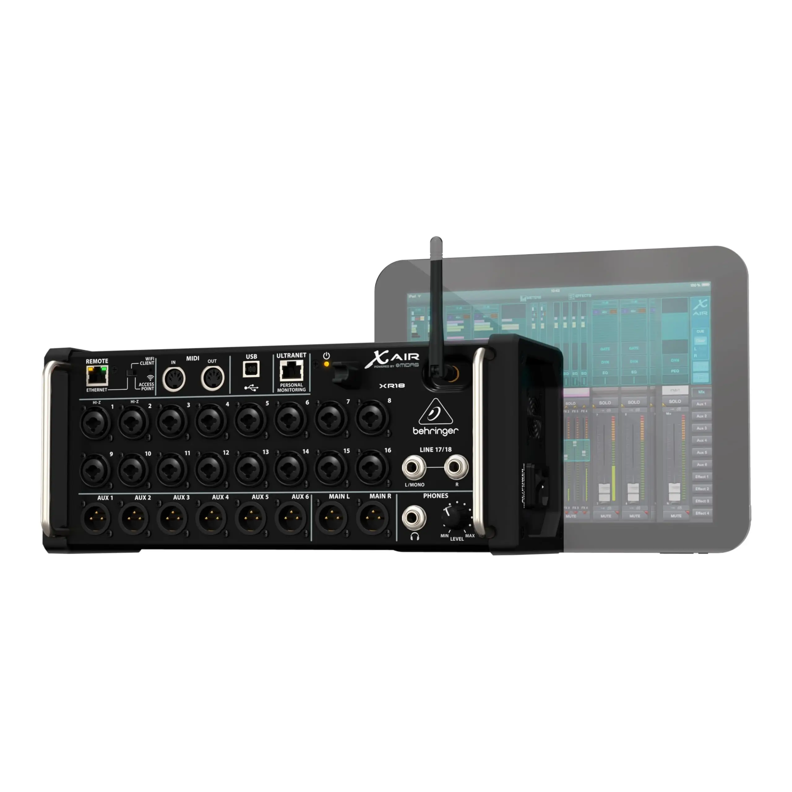 instant shipping on Behringer X Air XR18 Audio Mixer Console 18-channel Tablet-Controlled Digital Mixer 0 sold
instant shipping on Behringer X Air XR18 Audio Mixer Console 18-channel Tablet-Controlled Digital Mixer 0 sold